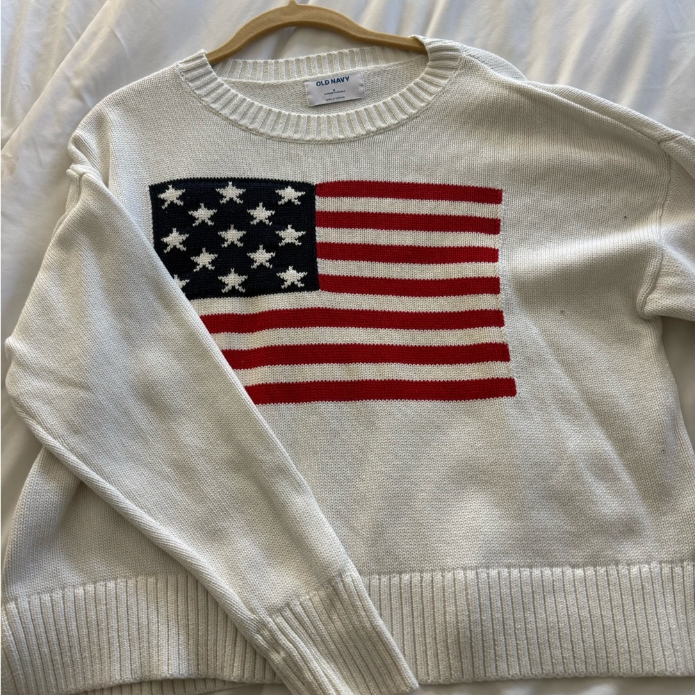 Old Navy Cream Knit Sweater